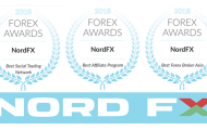 NordFX anota un hat trick en las clasificaciones de Premios de Forex